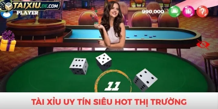 Lượng người chơi tài xỉu thể hiện uy tín của thương hiệu