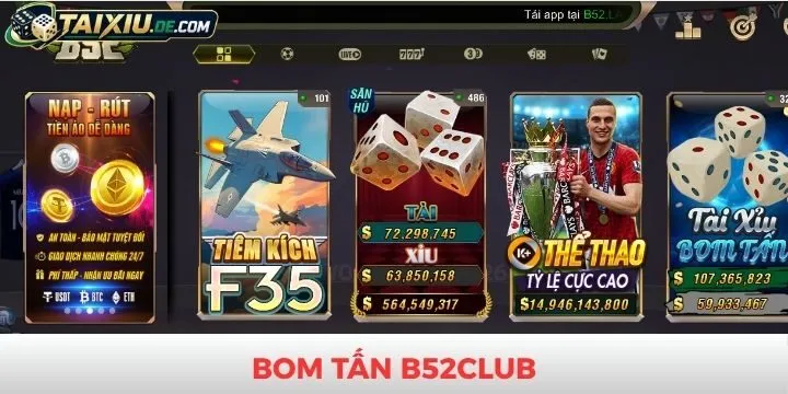 Thông tin tổng quan cổng game hot B52Club