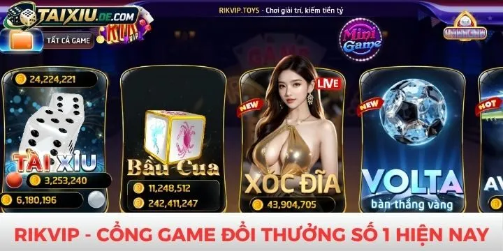 Tìm hiểu cổng game Rikvip hot hòn họt