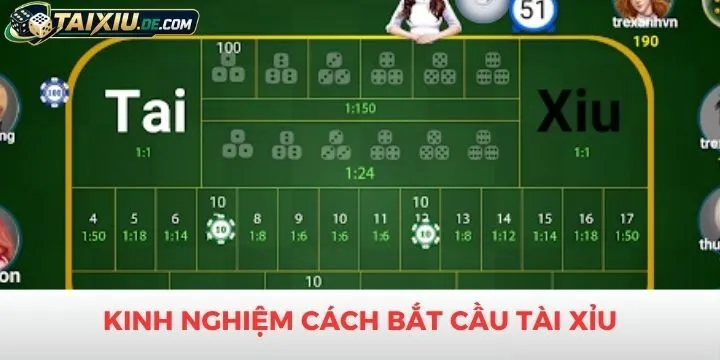 Tổng hợp cách bắt cầu tài xỉu hay gặp 