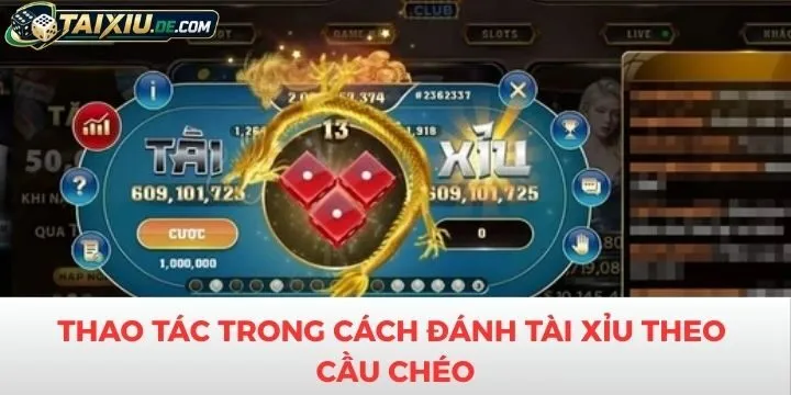 Chi tiết cách đánh tài xỉu theo cầu chéo cho tân binh
