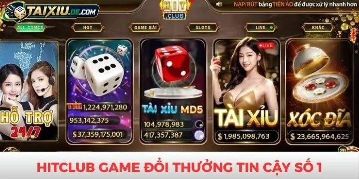 HitClub làm mưa làm gió với vô số ưu điểm