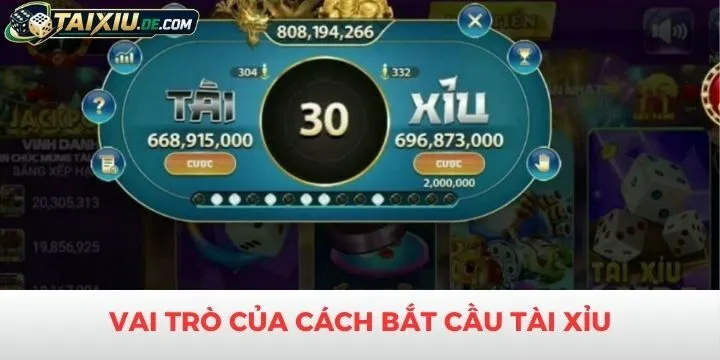 Cách bắt cầu tài xỉu đóng vai trò cực kỳ thiết yếu trong cá cược